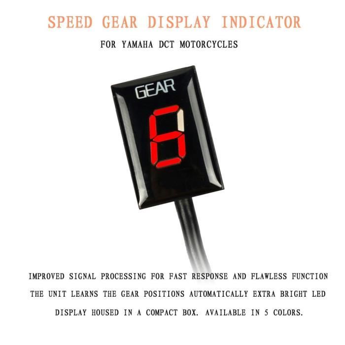 INDICATEUR DE RAPPORT ENGAGE Moto Universel - Gear Indicator