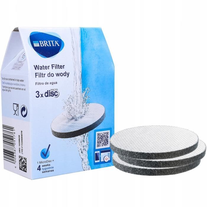 Brita 3 x MicroDisc Disque de filtre à eau 3 pièce(s)