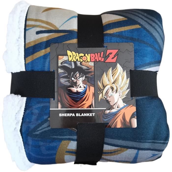 Plaid Dragon Ball Z - Son Goku e Vegeta - 140x100 cm