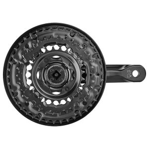 Pédalier Gauche Aluminium M500 Axe Carré 170 Mm, Noir 421579191 SUNRACE Pédalier Gauche Aluminium M500 Axe Carré 170 Mm, Noir 421579191 SUNRACE