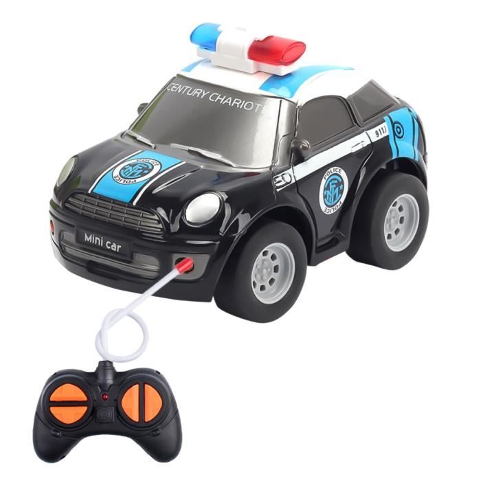 noir et rouge-Voiture jouet anti collision télécommandée pour garçons,  modèle sans fil, dérive de simulation