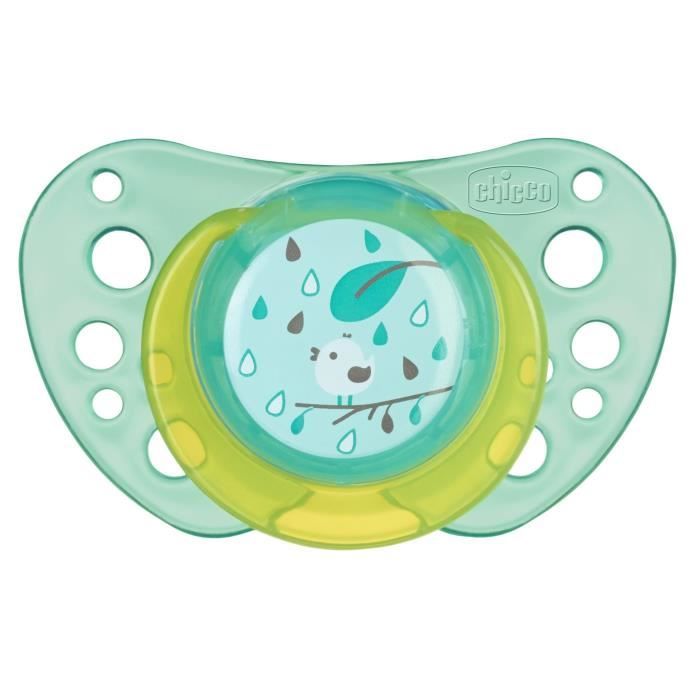 Sucette physio forma (0-6mois) - CHICCO COULEUR Vert