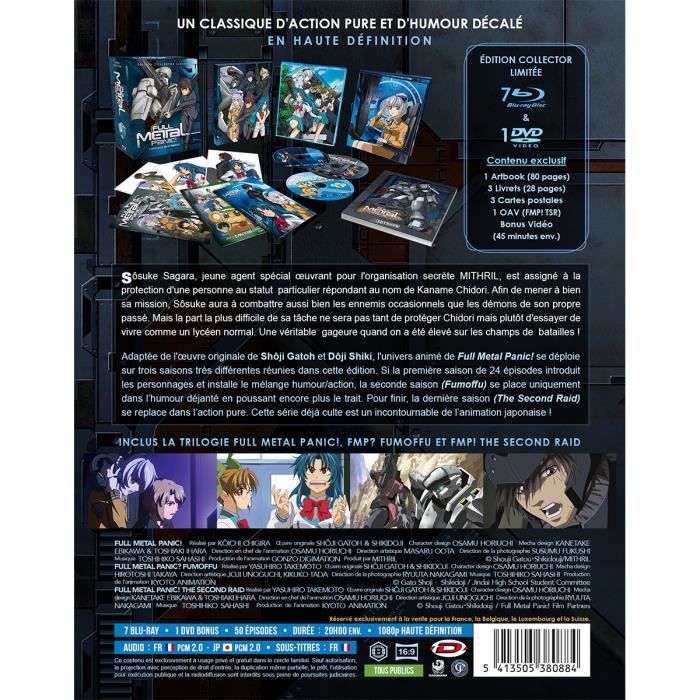 Full Metal Panic! Gonzo Edition Collector Limitée Blu-ray 49