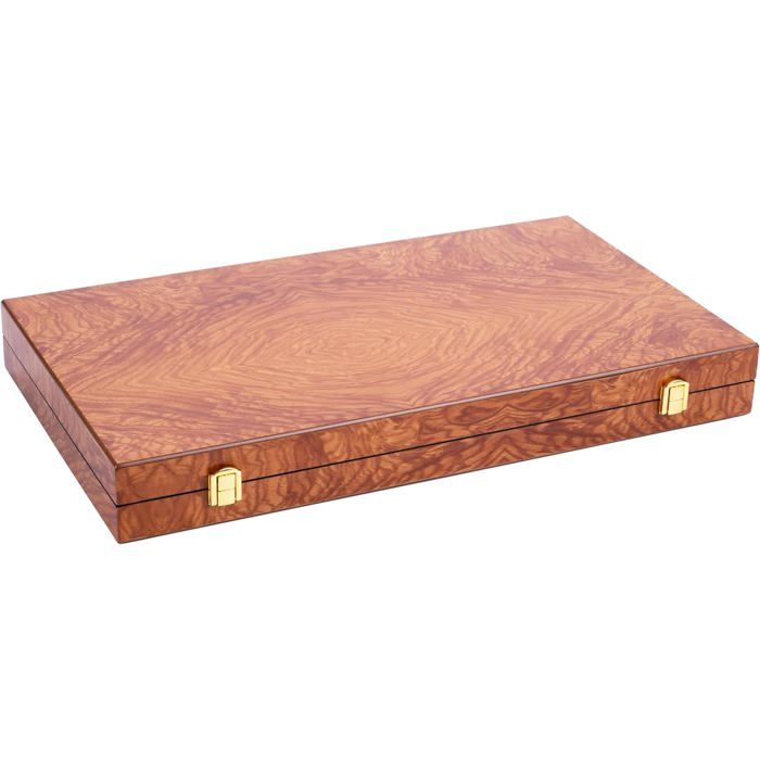 Jeu backgammon échecs Jule - Marron - 40 x 20 cm | , créateur d'intérieur