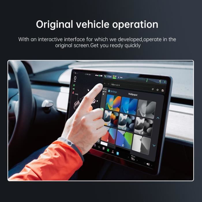 Boitier Adaptateur CarPlay sans fil pour Tesla Model 3/X/Y/S CarPlay W –  Ewaying FR
