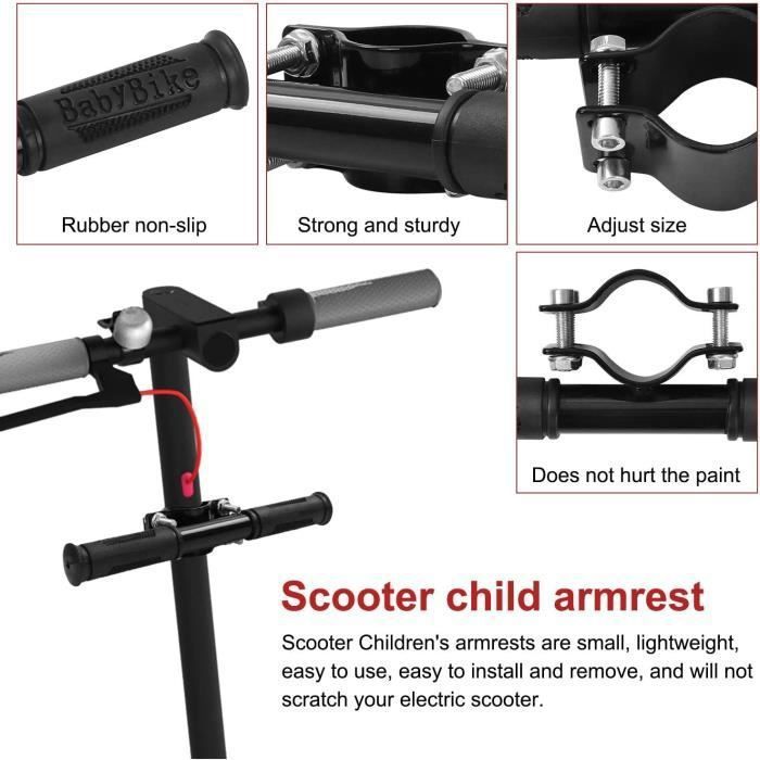 Poignées de Guidon de Trottinette avec Clignotant pour Guidon