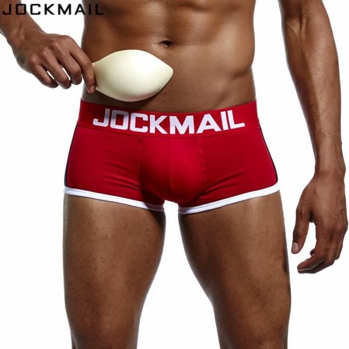 Sous vetement boxer de marque pour hommes sous vetements push up culotte Type Rouge Blanc Cdiscount Pret a Porter