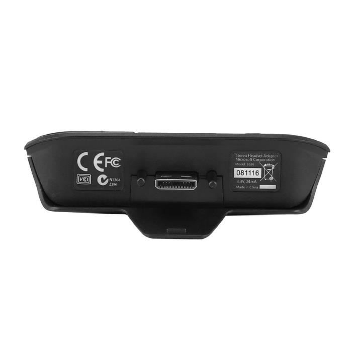 Adaptateur Casque Stéréo Pour Xbox One - Contrôle Volume Et Chat, Prise 3.5 Mm, Synchronisation Audio Jeu/chat