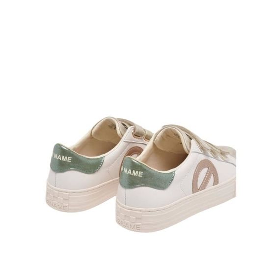 Baskets femme NO NAME Arcade Straps Side effet croco