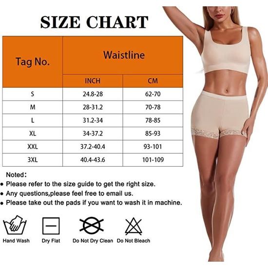 Derssity Culotte Push Up Fesses Ventre Plat - Culottes Sculptantes Femme Taille Haute Shapewear Gainante