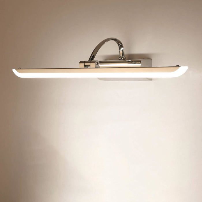 Applique Salle De Bain SEBSON® LED Lampe Miroir Salle De Bain IP44 40cm, Lumière De Surface Lumière De Serrage, Blanc Lampe Salle De Bain Miroir