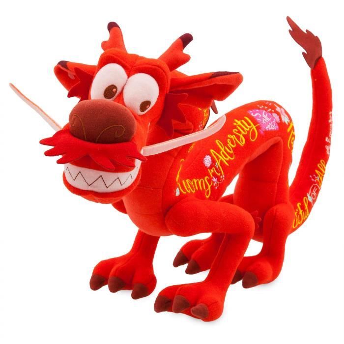 Peluche DLRZP Mushu Sagesse moyen Cdiscount Jeux Jouets