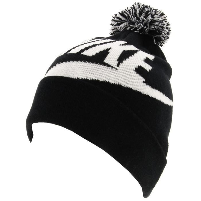 Bonnet gants Pom kit bonnet gants Nike kid UNI Noir