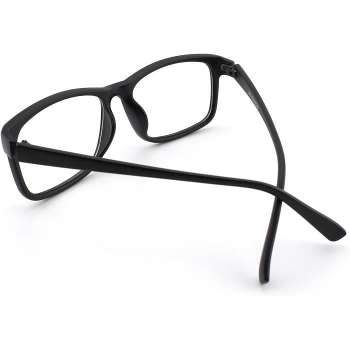 Montures De Lunettes Homme Femme Classique Transparente