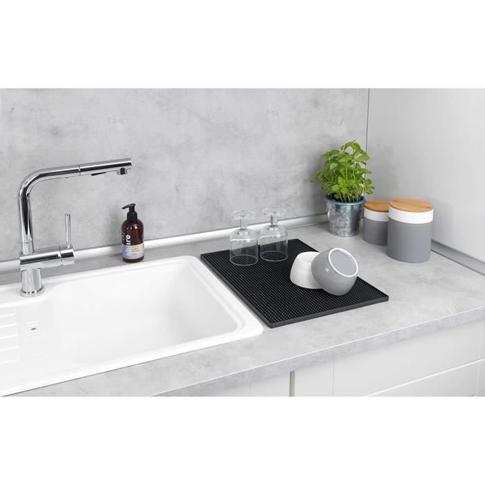 Tapis De Cuisine 50X110Cm Envers En Caoutchouc Antidérapant Lavable En Machine Tapis De Cuisine