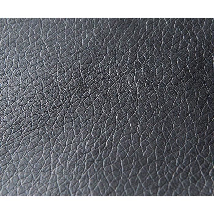 Canapé Violetta noir 310x135 cm avec coussin grand canapé bigsofa -  Cdiscount Maison