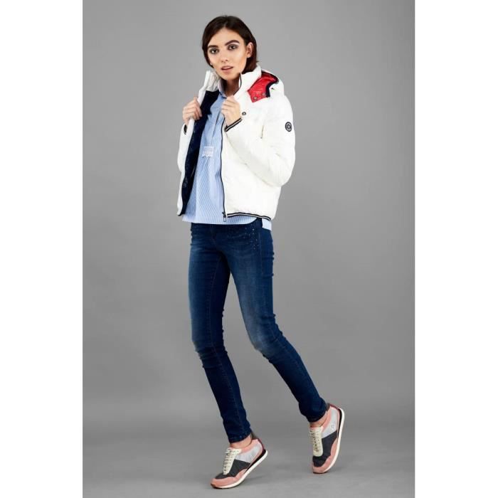 Veste Femme River Woods En Duvet Col Remonte Poches Zippees Capuche Detachable