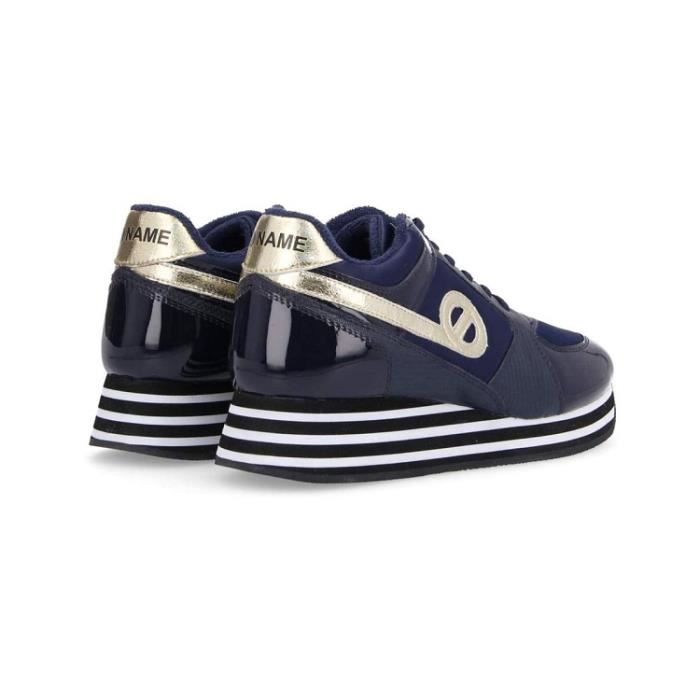 Baskets NO NAME PARKO JOGGER L Bleu Cdiscount Chaussures
