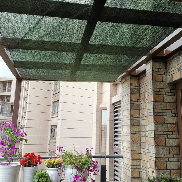 Clôture En Polyéthylène Haute Densité Vert Foncé, Clôture En Filet De