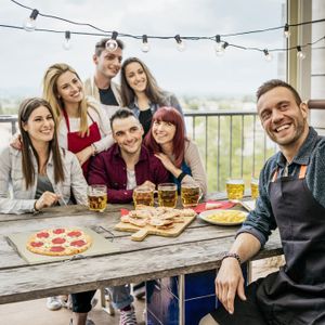 Pierre à Pizza En Cordiérite HomDSim 22,9 Cm – Cuisson Parfaite Au Four Ou Barbecue, Croûte Croustillante Et Dorée !