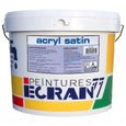 ACRYL SATIN ECRAN 4 litresBlanc Blanc-0