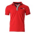 Polo Rouge Homme Just Emporio 401-0