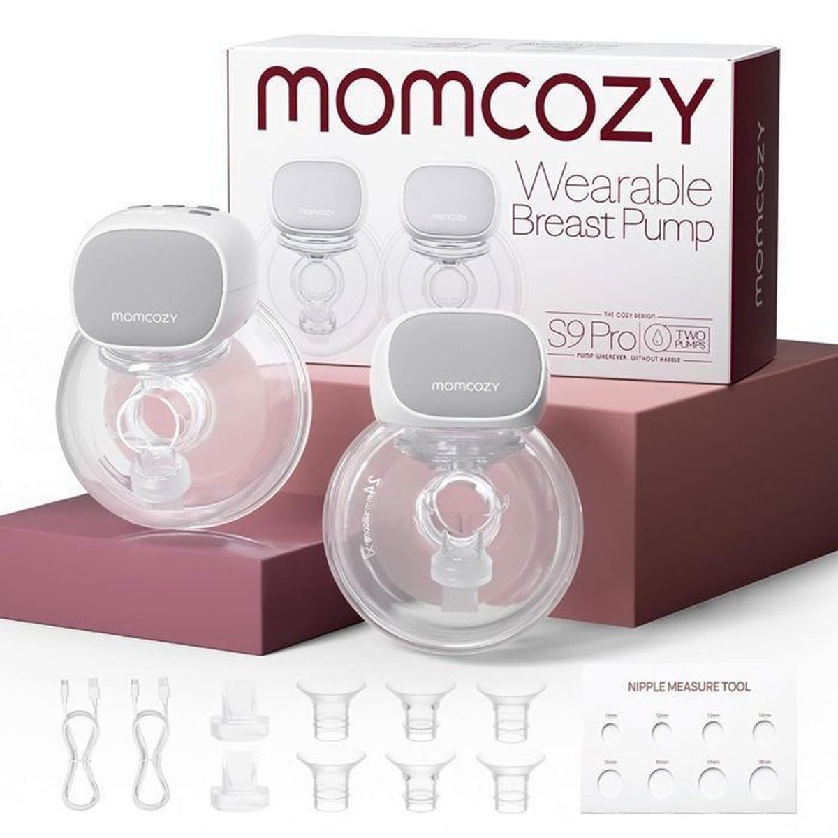 Tirelait Électrique Portable Momcozy S9 Pro, 24mm Gris Cdiscount Puériculture & Eveil bébé