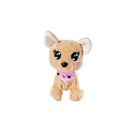 CHICHI LOVE Simba - Peluche interactive - Chi Chi Love Baby Boo - 30 cm - Jouet interactif - Marron et rose - Mixte - 3 ans+