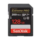 QUMOX Carte Mémoire - SanDisk - Extreme Pro - 128Go - UHS-I - 200Mo/s - Classe 10, U3, V30