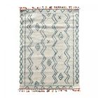 JADOREL Tapis berbère style - 120x170 cm - MADIDA Bleu - Polypropylène - UN AMOUR DE TAPIS