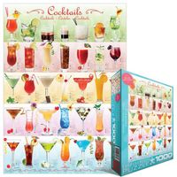 Puzzle Eurographics 1000 pièces - Cocktails - Boissons - Adulte - 12 ans et plus