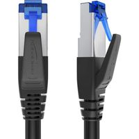 KabelDirekt  30 m  Cable Ethernet & Patch & reseau Cat7 (10 Gbit/s, fiches RJ45, pour Profiter pleinement du debit de la Fibr