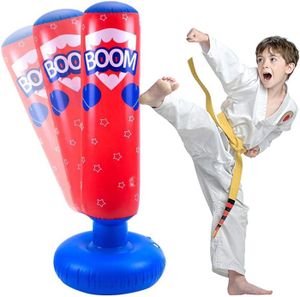 SAC DE FRAPPE Punching-Ball 120cm, Gonflable de Boxe pour Enfant