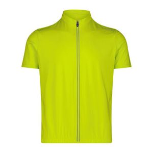Haut rétro jaune manches courtes
