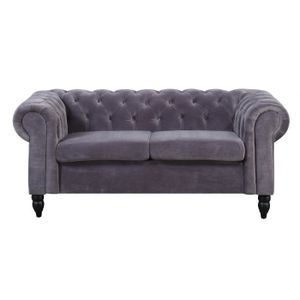 Canapé Chesterfield Tissu Achat Vente Canapé