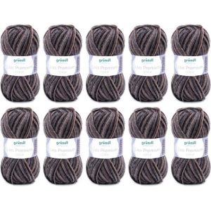 LAINE TRICOT - PELOTE Lisa Premium (Fil À Tricoter Et À Crocheter À Cara