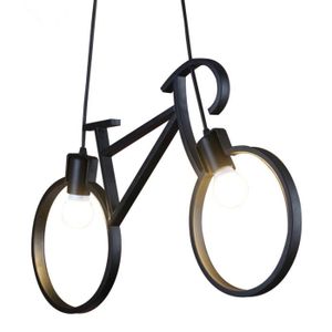 LUSTRE ET SUSPENSION Lustre à bicyclette éclairage lampe suspension à l