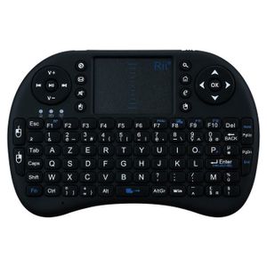 Clavier pour téléphone Mini clavier Bluetooth pour ONEPLUS 7 PLUS Smartphone Sans Fil AZERTY Rechargeable (NOIR)