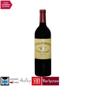 VIN ROUGE Clos du Marquis Rouge 2018 - 75cl - Vin Rouge de B