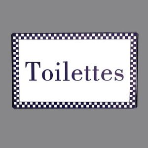 Plaque De Porte Toilettes Achat Vente Pas Cher