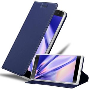 BONROY Coque Sony Xperia XA2 Gros Rouge Séries Haut de Gamme Étui en Cuir de première qualité avec Coverture Toute-Puissante pour Sony Xperia XA2 Coque Sony Xperia XA2, 