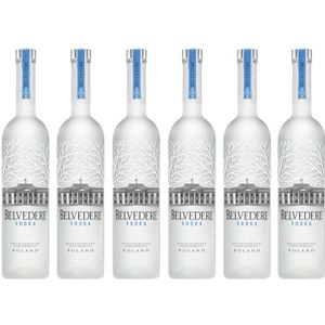 VODKA Lot de 6 Vodkas Belvedere 70cl