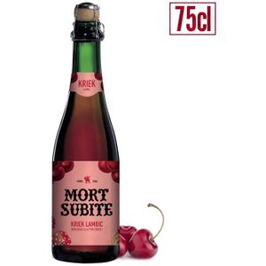 BIERE Mort subite  - Bière Lambic arômatisée Cerise - 75