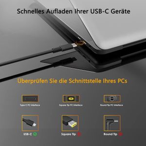 CHARGEUR - ADAPTATEUR  Chargeur PC Portable USB C 112W pour MacBook Pro/A