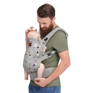 Porte-Bébés Kinderkraft HUGGY Porte-bébé ergonomique jusqu'à 20 k, Gris