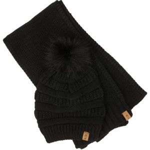 echarpe et gants assortis femme