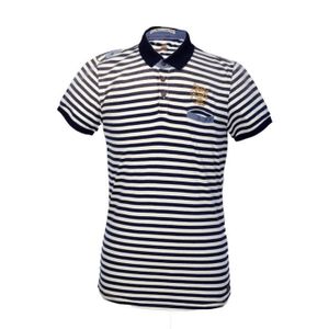 POLO NO EXCESS - Polo homme - Col polo - Manches courtes - Polo rayé