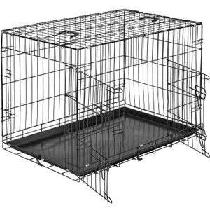 WilTec Cage de Transport Pliable en Fil métallique Petits Animaux Caisse de  Transport métallique Taille L54 - Cdiscount