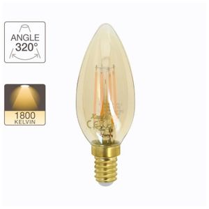 AMPOULE - LED Ampoule LED flamme, culot E14, 3,8W cons. (30W eq.