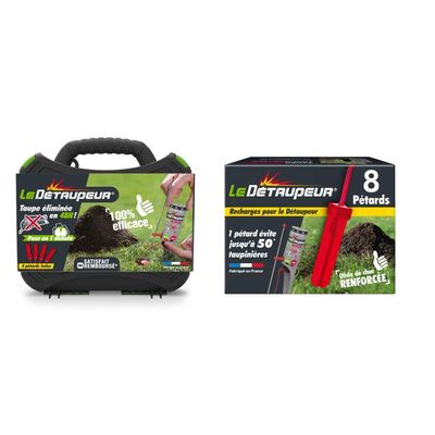 Produit Destruction Taupes Rats Recharges Détaupeur 16 Pétards - Anti Taupes Et Rats Taupiers - Étanches Et Puissants - RECHARG8X2 Pétards Taupes Detaupeur Produit Destruction Taupes Rats Recharges Détaupeur 16 Pétards - Anti Taupes Et Rats Taupiers - Étanches Et Puissants - RECHARG8X2 Pétards Taupes Detaupeur